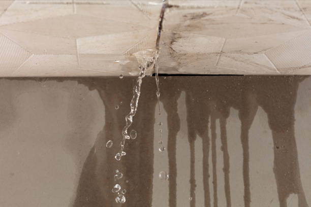 Professional Sewage Cleanup technician working in Pontotoc, MS